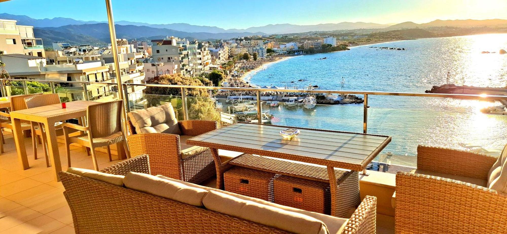 Апартаменти Panoramic Sea View Chania  Екстер'єр фото